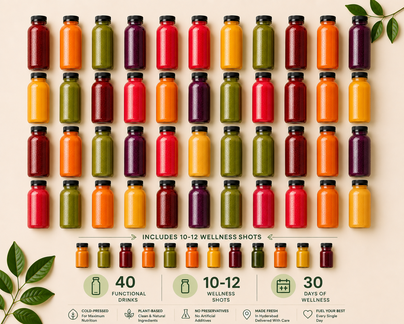 Monthly Wellness Plan | Functional Drinks