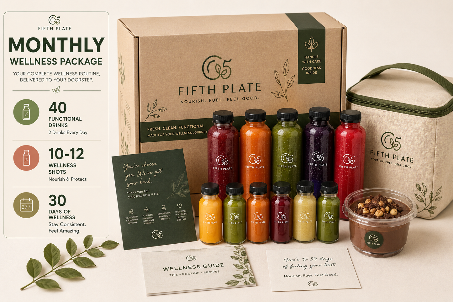 Monthly Wellness Plan | Functional Drinks